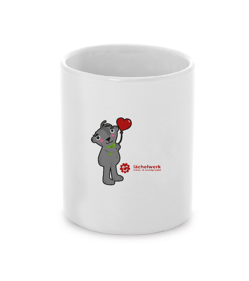 Keramiktasse White "Uwe" A